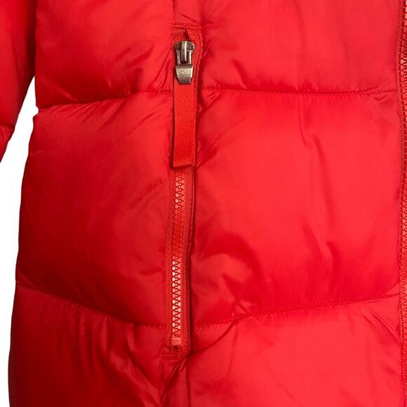 NWT Red Puffer Coat Jacket Removable Hood Size SMALL - Picture 4 of 16